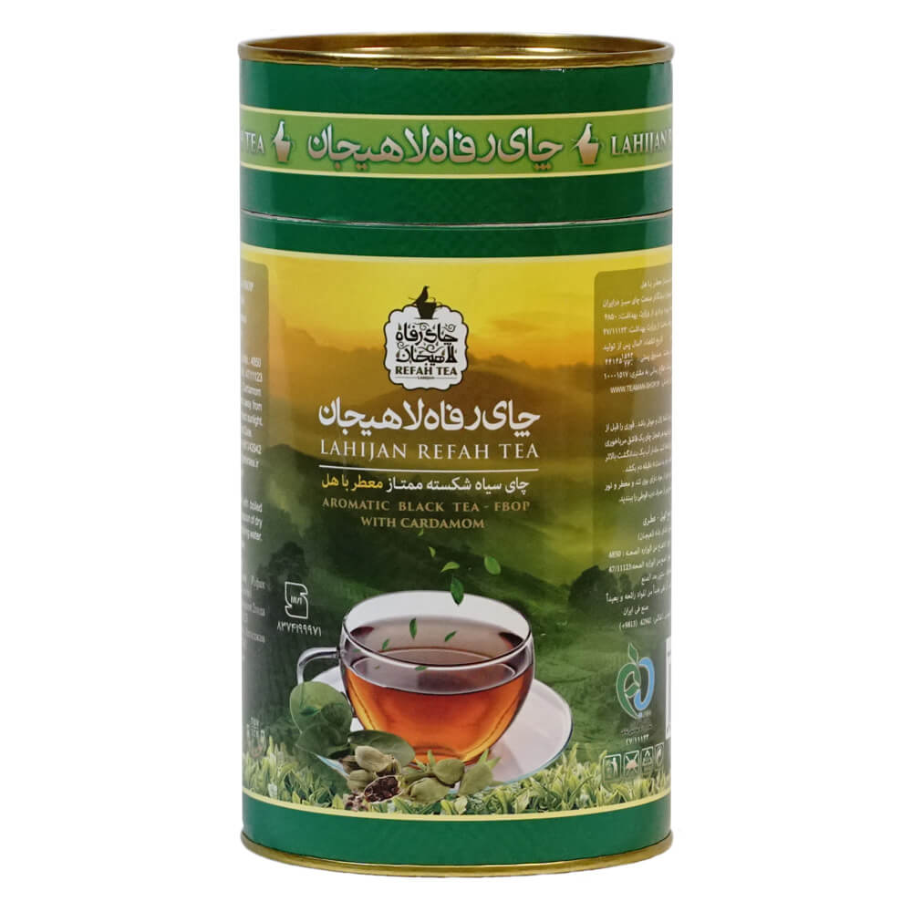 چای سیاه شکسته ممتاز با هل طبیعی 250 گرمی – 110