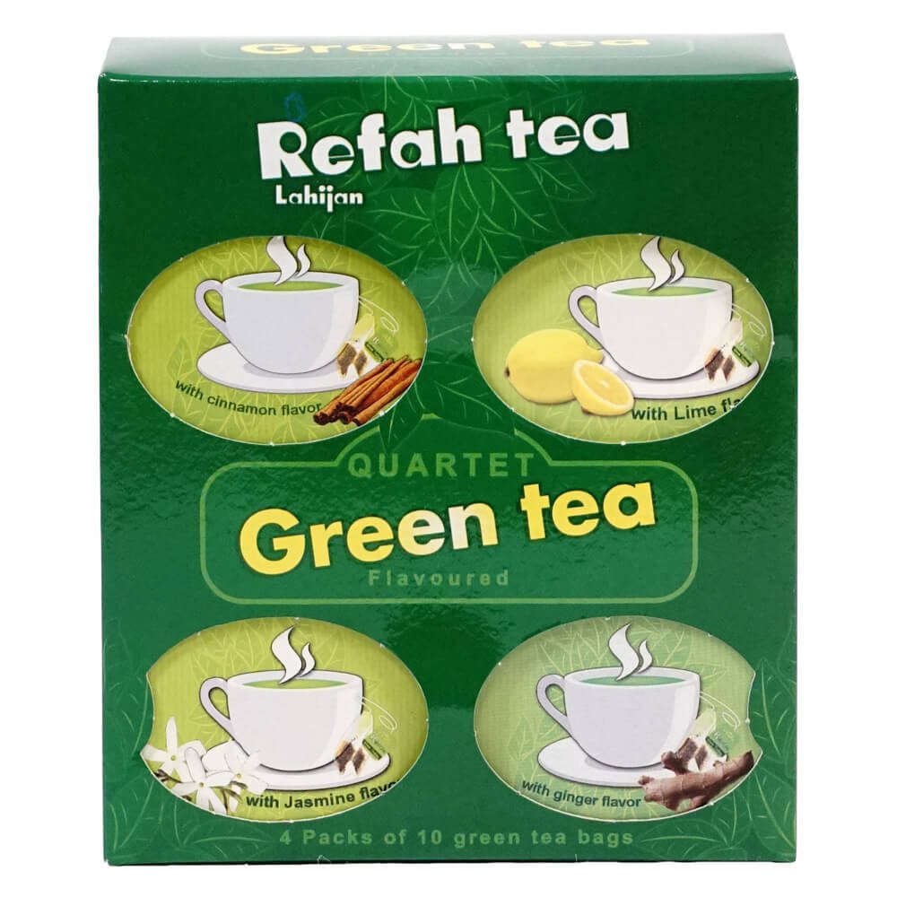 چای سبز تی بگ 4 طعم 40 عددی – 182