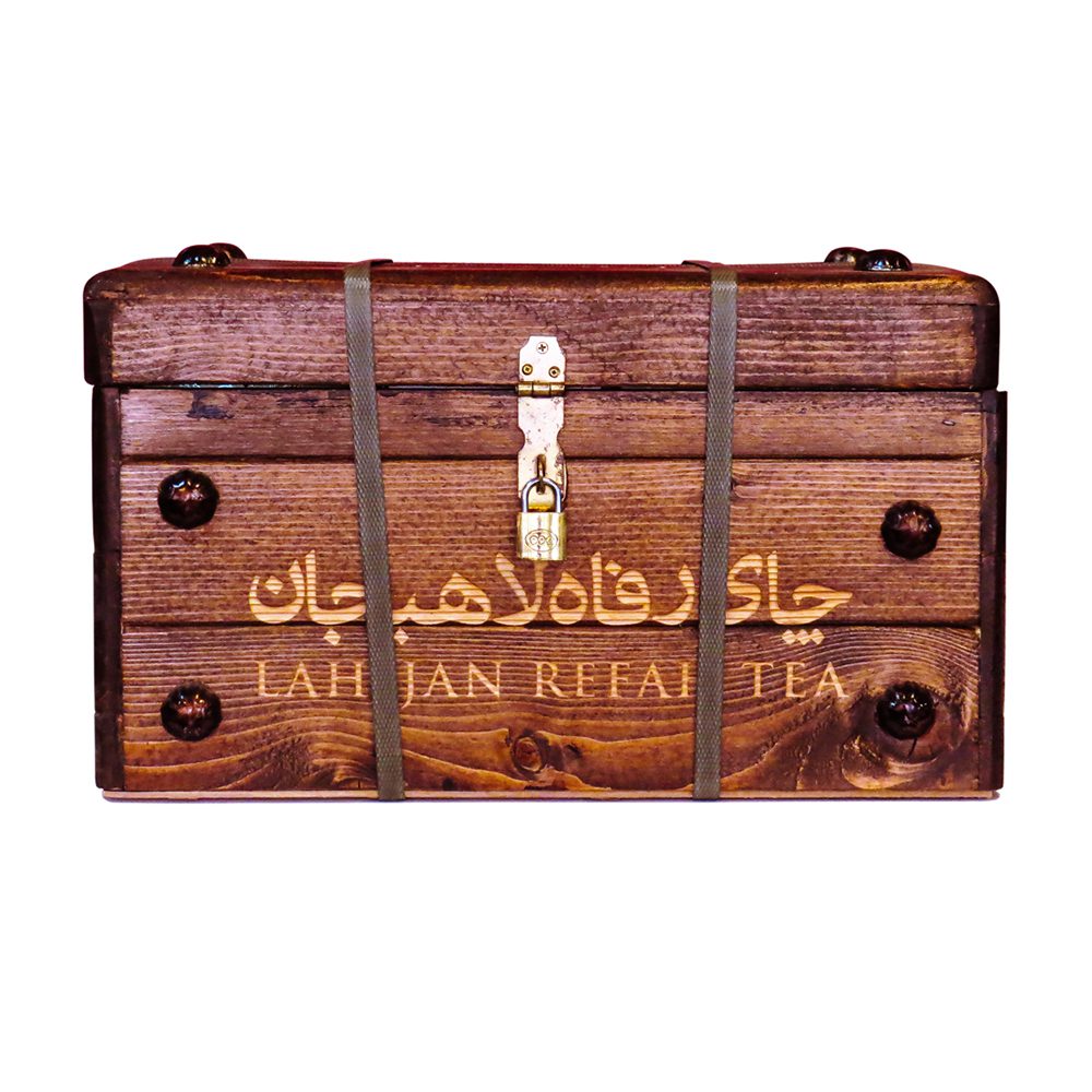 چای سیاه ترکیبی صندوق چوبی رفاه لاهیجان – 95517