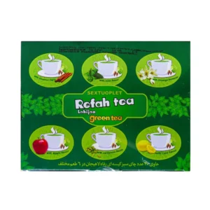 چای تی بگ سبز 6 طعم 30 عددی – 157
