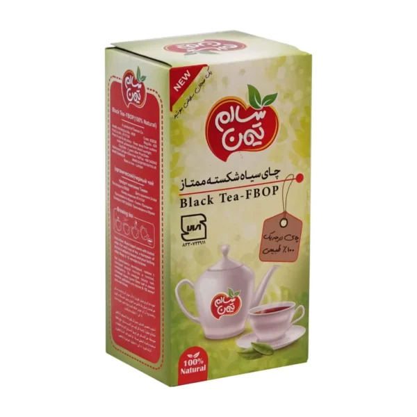چای سیاه شکسته ممتاز سالم تیمن 200 گرمی – 93036 - Image 2