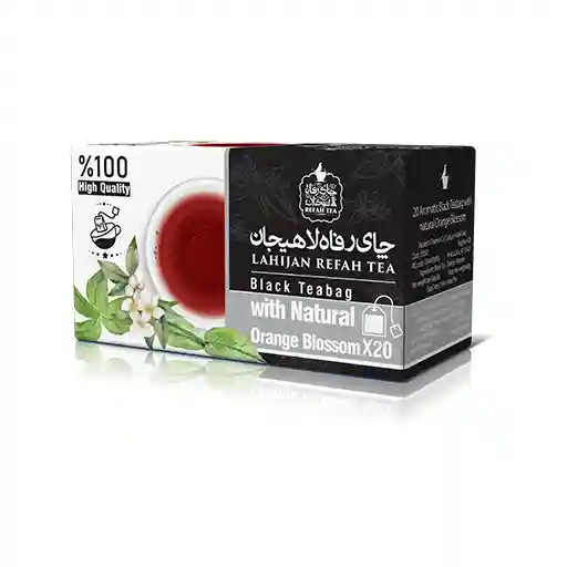 چای تی بگ سیاه با بهارنارنج طبیعی 20 عددی – 92653 1 چای تی بگ سیاه با بهارنارنج طبیعی 20 عددی – 92653