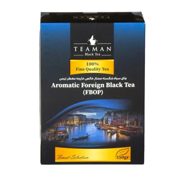 چای سیاه شکسته ممتاز خالص خارجی معطر تیمن 350 گرمی – 95319 - Image 2