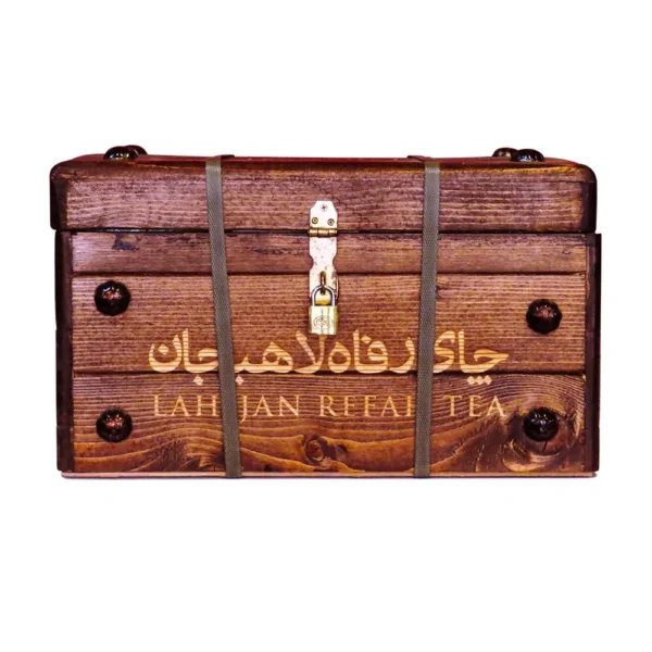 چای سیاه ترکیبی صندوق چوبی رفاه لاهیجان – 95517