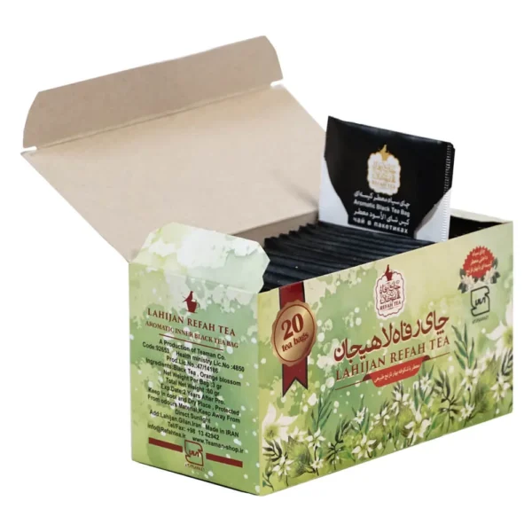 چای تی بگ سیاه با بهارنارنج طبیعی 20 عددی – 92653 - Image 3