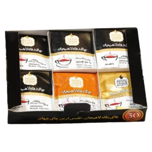 چای تی بگ سیاه 6 طعم 30 عددی – 156