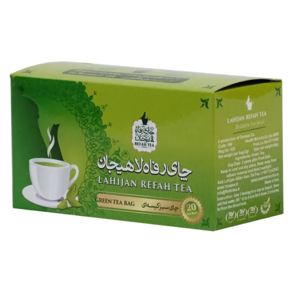 چای تی بگ سبز 20 عددی – 166 - Image 2