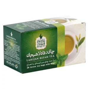 چای تی بگ سبز با نعناع طبیعی 20 عددی – 187 11 چای تی بگ سبز با نعناع طبیعی 20 عددی – 187