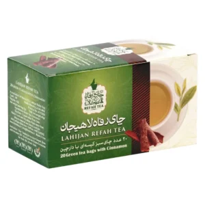 چای تی بگ سبز با دارچین طبیعی 20 عددی – 189 5 چای تی بگ سبز با دارچین طبیعی 20 عددی – 189