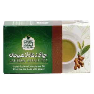 چای تی بگ سبز با زنجبیل طبیعی 25 عددی – 194 11 چای تی بگ سبز با زنجبیل طبیعی 25 عددی – 194