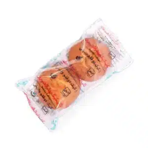 کیک دوقلو وانیلی 100 گرمی کارتن 24 عددی – 911